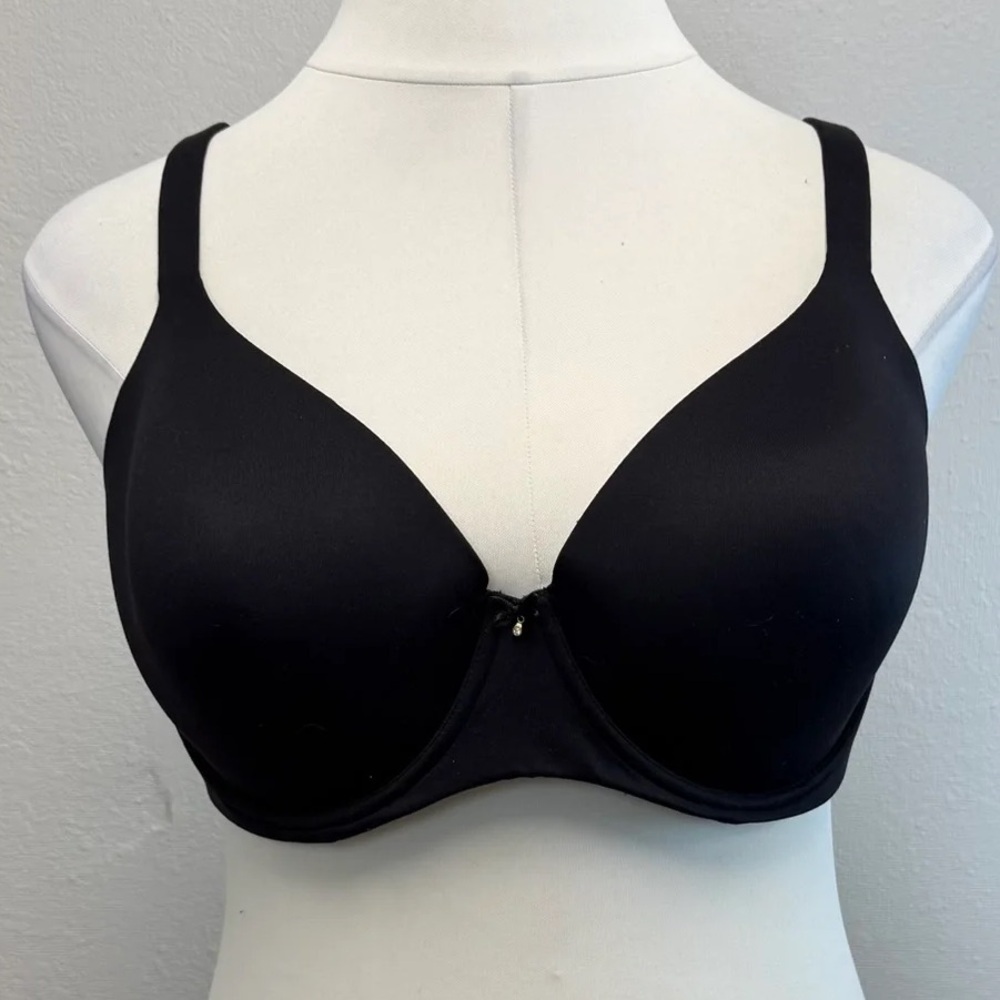 Soma Black Perfect Coverage Bra - Size 42DD